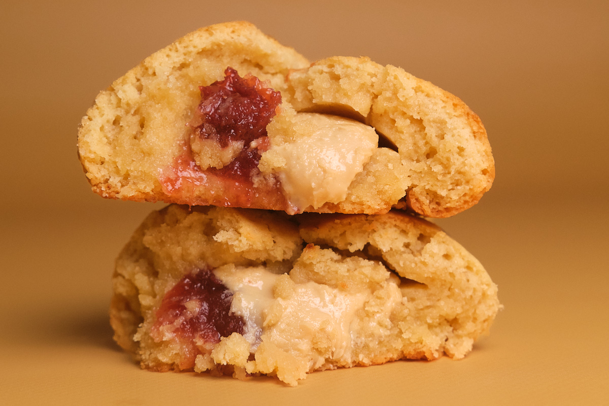 Фото PB&J | Купити кукіз з арахісовою пастою та джемом