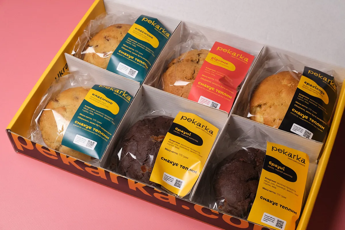 Фото печива в пакеті pekarka