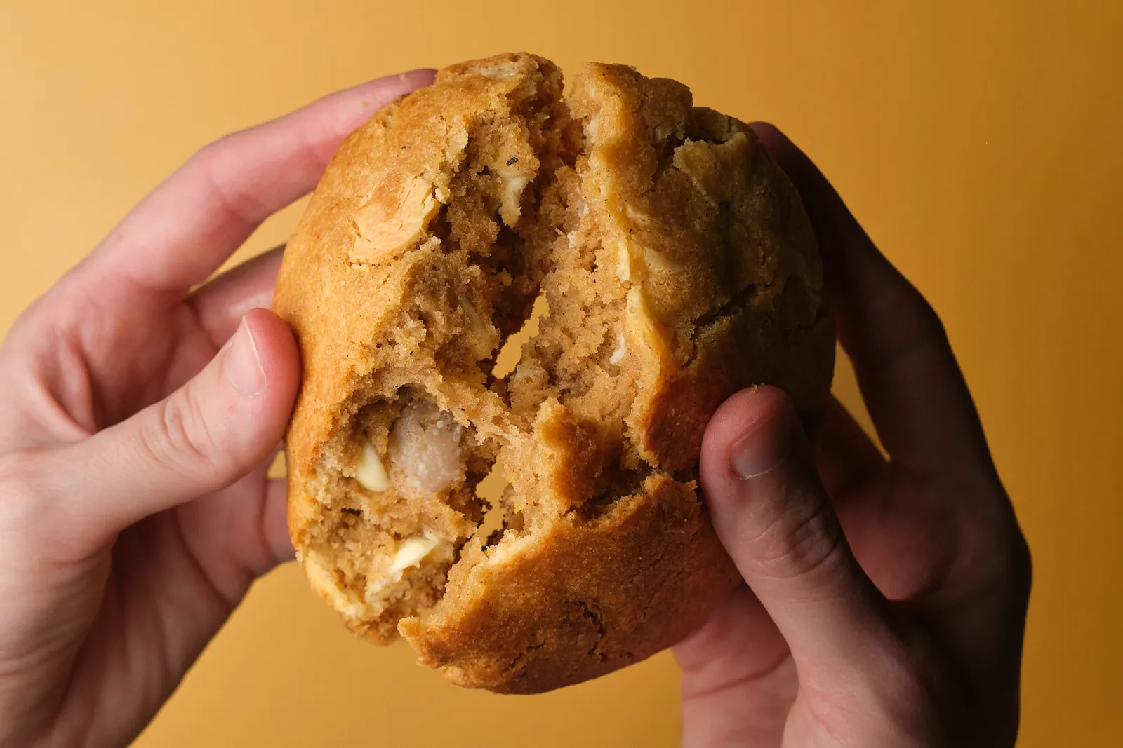 Фото Pumpkin Spice | Купити гарбузовий кукіз з прянощами та білим шоколадом