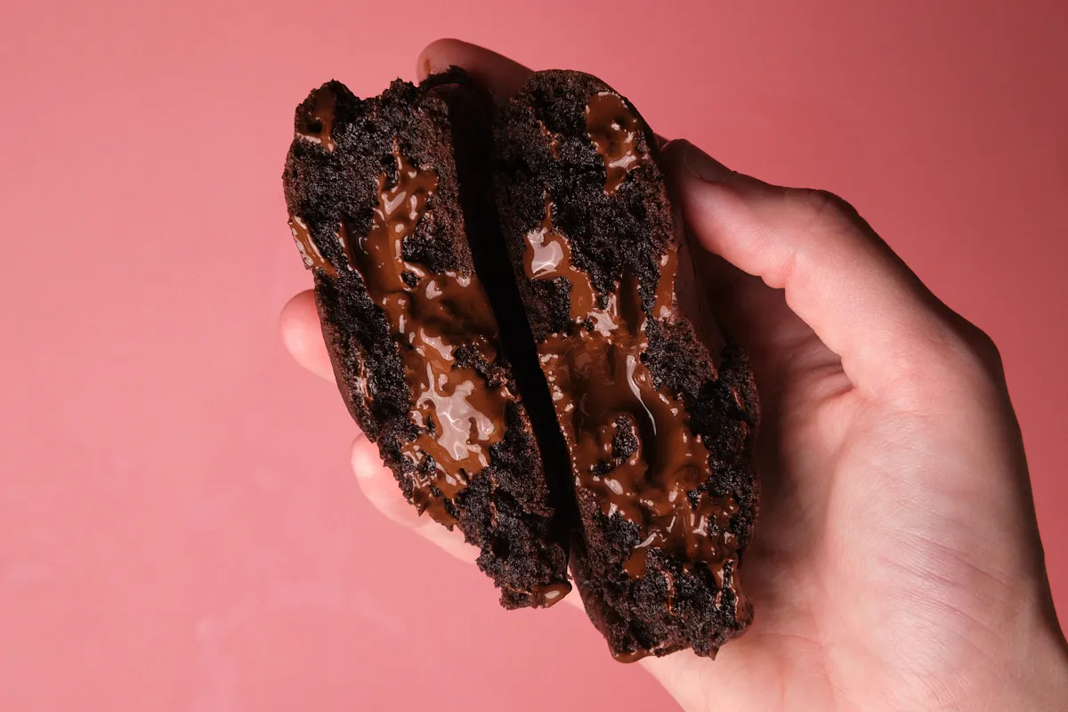Фото Dark Choco / Печиво Брауні | Купити кукіз з какао та темним шоколадом